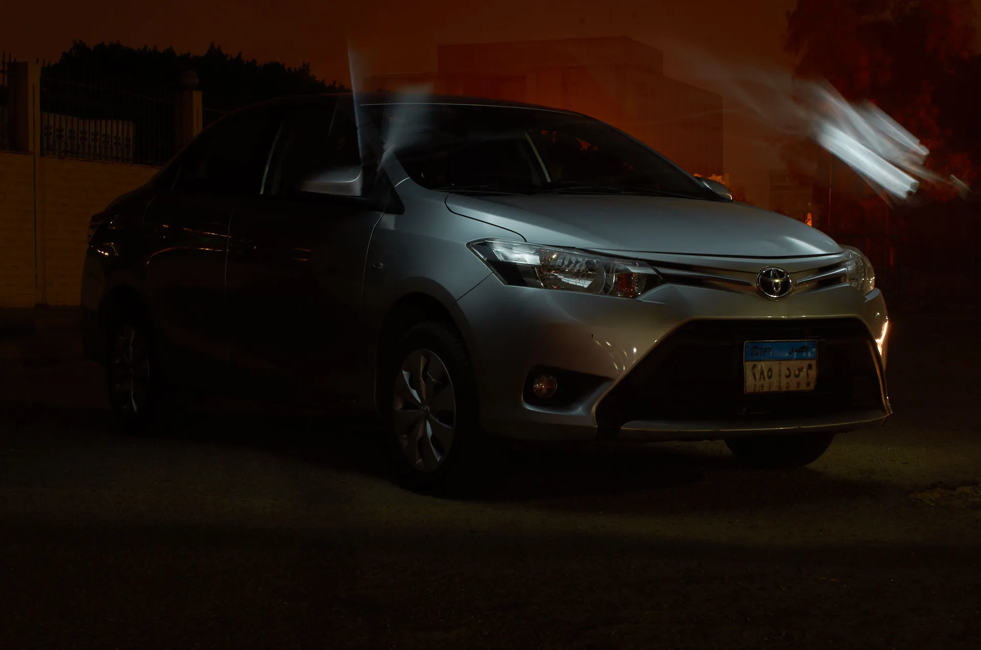 Glowing Yaris, 05-2579d9