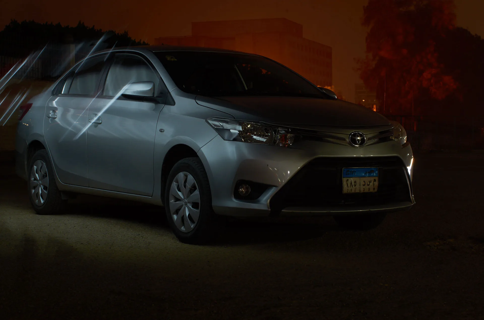 Glowing Yaris, 10-33f7ee